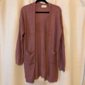 Cute mauve/burgundy cardigan